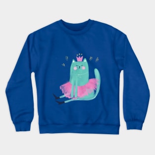 Lady Cat Crewneck Sweatshirt